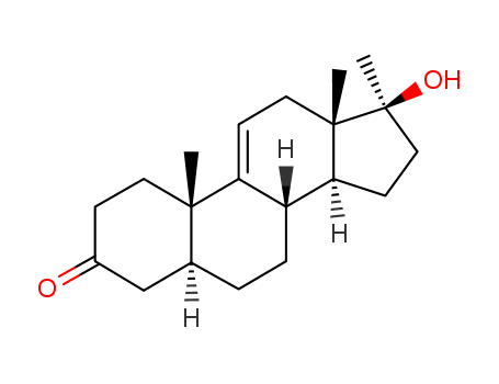 Androst-9(11)-en-3-one,17-hydroxy-17-methyl-, (5a,17b)- (9CI) cas  2429-15-4