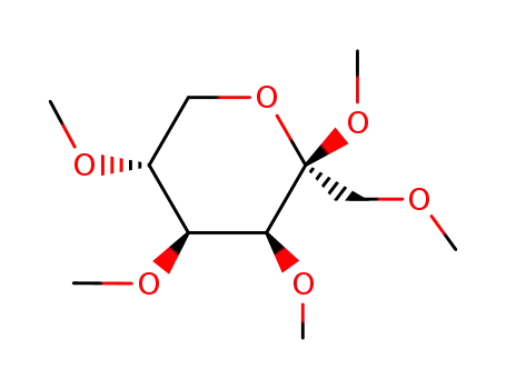 메틸 1-O,3-O,4-O,5-O-테트라메틸-β-D-프럭토피라노시드