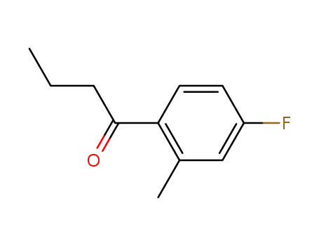 1-(4-fluoro-2-methyl-phenyl)-butan-1-one