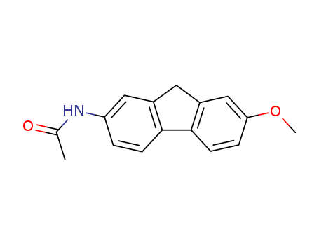 N-(7-methoxy-9H-fluoren-2-yl)acetamide
