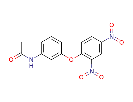 Molecular Structure of 5197-34-2 (N-[3-(2,4-dinitrophenoxy)phenyl]acetamide)