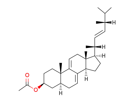 (22E)-ergosta-7,9 <sup>(11)</sup>,22-trien-3-yl acetate