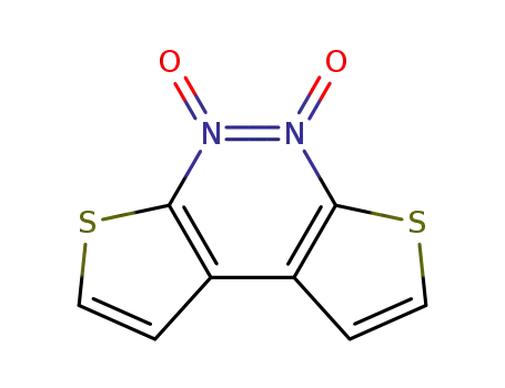 Molecular Structure of 51974-85-7 (Dithieno[2,3-c:3',2'-e]pyridazine 4,5-dioxide)