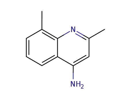 Molecular Structure of 51617-12-0 (4-AMINO-2,8-DIMETHYLQUINOLINE)