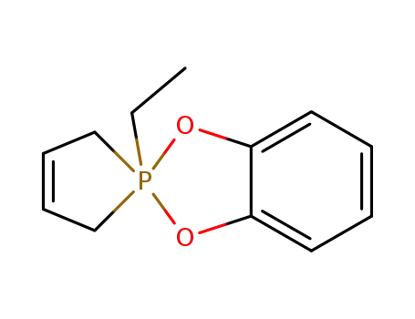 2-ethyl-2',5'-dihydro-2<i>H</i>-2λ<sup>5</sup>-spiro[benzo[1,3,2]dioxaphosphole-2,1'-phosphole]
