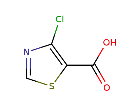 Molecular Structure of 444909-59-5 (5-Thiazolecarboxylic acid, 4-chloro-)