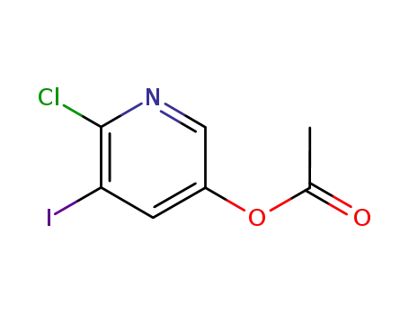 5-acetoxy-2-chloro-3-iodopyridine