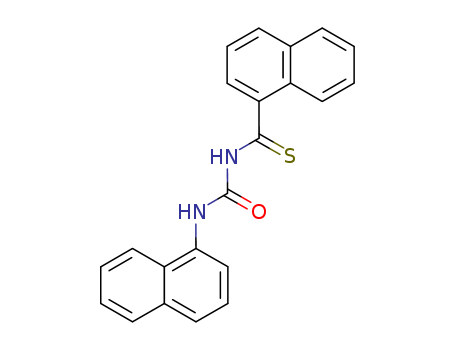 1-Naphthalenecarbothioamide,N-[(1-naphthalenylamino)carbonyl]- cas  51933-54-1