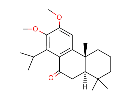 (4aR,10aR)-8-Isopropyl-6,7-dimethoxy-1,1,4a-trimethyl-2,3,4,4a,10,10a-hexahydro-1H-phenanthren-9-one