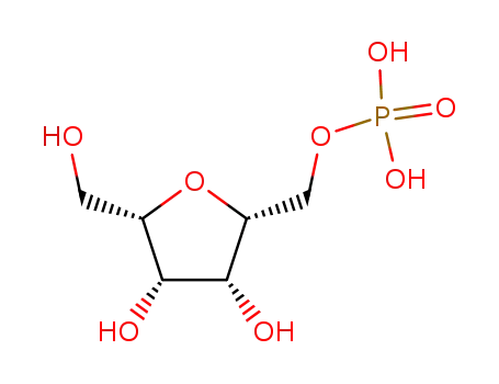 Molecular Structure of 73548-76-2 (2.5-ANHYDRO-D-GLUCITOL-6-PHOSPHATE)