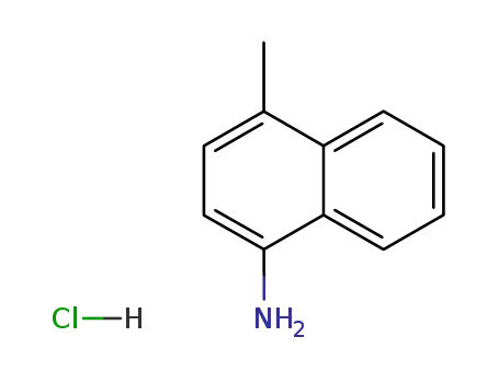 Molecular Structure of 51671-01-3 (4-methylnaphthalen-1-amine)