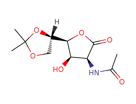 N-[(3S,4R,5S)-5-((R)-2,2-Dimethyl-[1,3]dioxolan-4-yl)-4-hydroxy-2-oxo-tetrahydro-furan-3-yl]-acetamide