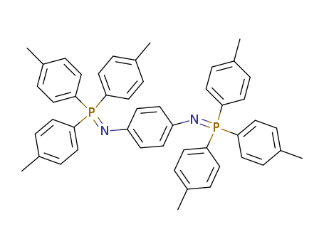 N1,N4-bis(tri-p-tolylphosphoranylidene) benzene-1,4-diamine