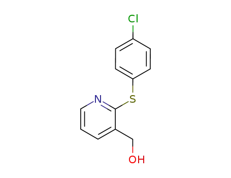 Molecular Structure of 51723-83-2 ((2-[(4-CHLOROPHENYL)SULFANYL]-3-PYRIDINYL)METHANOL)