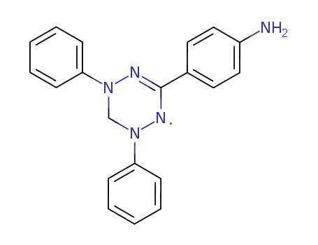 1,2,4,5-Tetrazin-1(2H)-yl,6-(4-aminophenyl)-3,4-dihydro-2,4-diphenyl- (9CI) cas  51808-19-6
