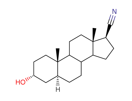 3-hydroxy-5-androstane-17-carbonitrile