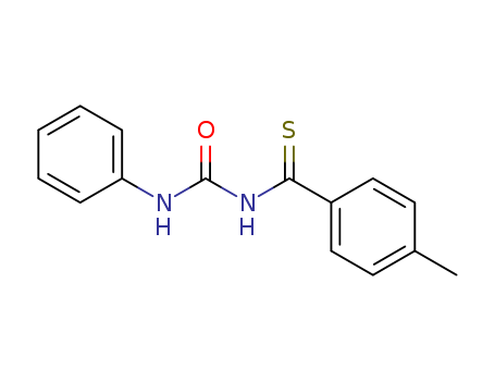 Benzenecarbothioamide,4-methyl-N-[(phenylamino)carbonyl]- cas  51933-50-7