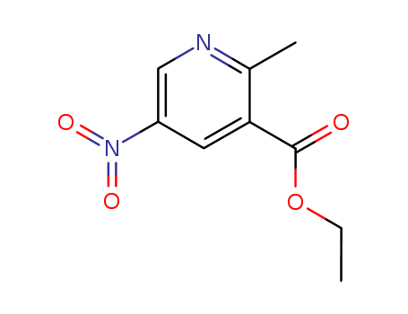 3-Pyridinecarboxylicacid, 2-methyl-5-nitro-, ethyl ester