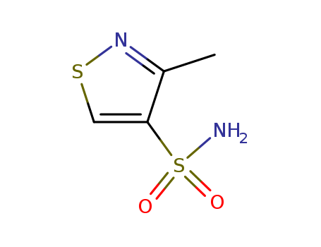 4-ISOTHIAZOLESULFONAMIDE,3-METHYL-CAS