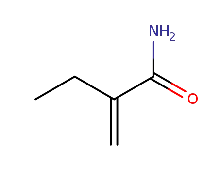 Molecular Structure of 4461-13-6 (ButanaMide, 2-Methylene-)