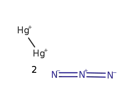 Molecular Structure of 38232-63-2 (mercury(+1) cation diazide)