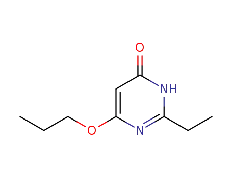 Molecular Structure of 38249-37-5 (4(1H)-Pyrimidinone, 2-ethyl-6-propoxy- (9CI))