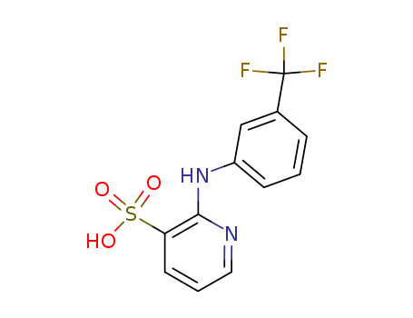 3-Pyridinesulfonicacid, 2-[[3-(trifluoromethyl)phenyl]amino]-