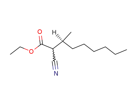 Molecular Structure of 38091-78-0 (ethyl 2-cyano-3-methyl-nonanoate)