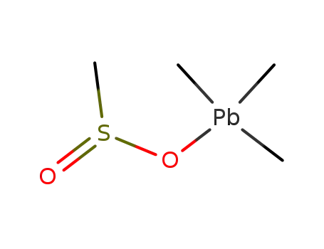 Trimethyl[(methylsulfinyl)oxy]plumbane