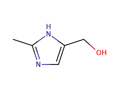 Molecular Structure of 45533-87-7 (4-(Hydroxymethyl)-2-methyl-1H-imidazole)
