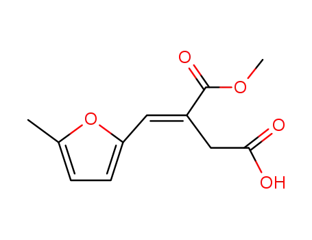 (E)-3-(Methoxycarbonyl)-4-(5-methylfuran-2-yl)but-3-enoic acid
