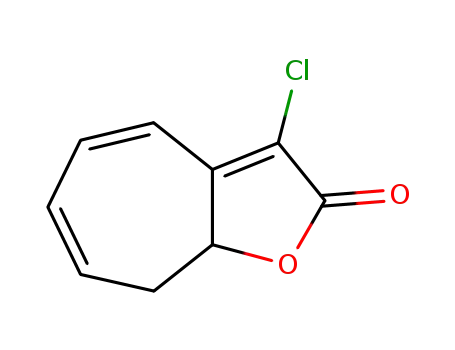 3-chloro-8,8a-dihydro-2H-cyclohepta[b]furan-2-one