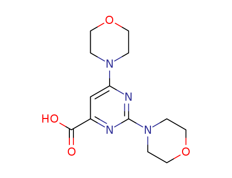 2,6-Dimorpholin-4-ylpyrimidine-4-carboxylic acid