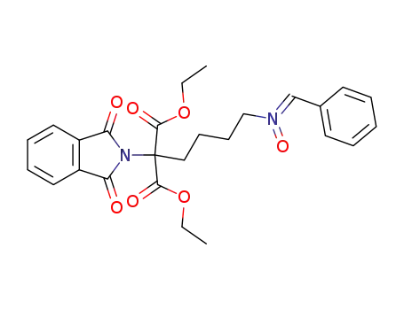 (Z)-N-ベンジリデン-5,5-ビス(エトキシカルボニル)-5-(1,3-ジヒドロ-1,3-ジオキソ-2H-イソインドール-2-イル)ペンタン-1-アミンオキシド