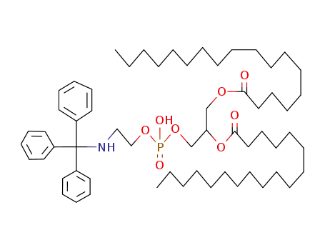 N-Trityl O-(1,2-disteaoryl-sn-glycero-3-phosphoryl)-ethanolamin