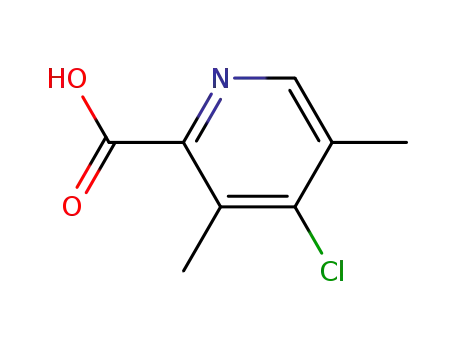 4-클로로-3,5-디메틸피콜린산