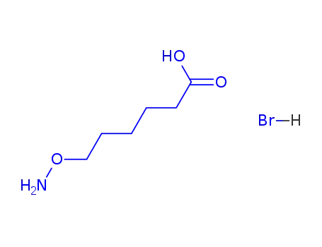 Molecular Structure of 448954-98-1 (6-Aminooxy-hexanoic acid)