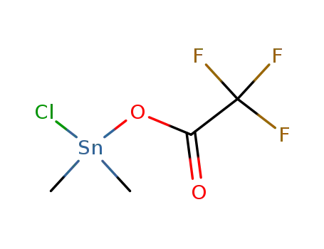 Chloro(dimethyl)[(trifluoroacetyl)oxy]stannane