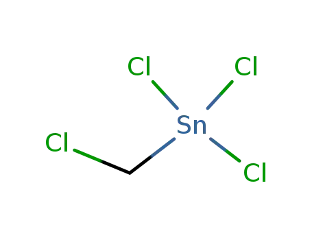Molecular Structure of 19101-06-5 (Stannane, trichloro(chloromethyl)-)