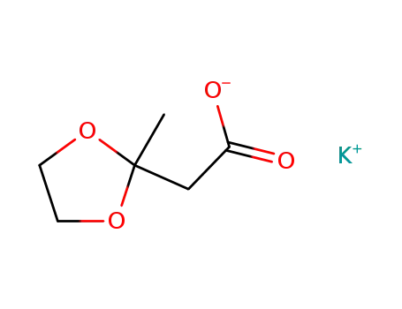 Potassium; (2-methyl-[1,3]dioxolan-2-yl)-acetate