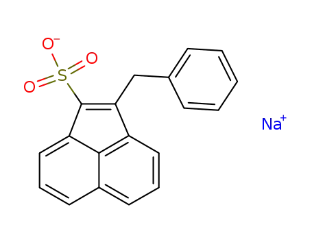 1-Benzyl-acenaphthylensulfonsaeure-<sup>(2)</sup>-natriumsalz