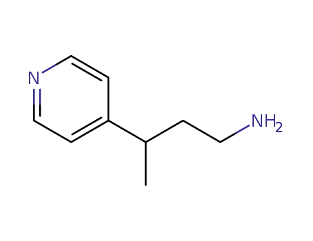 Molecular Structure of 379264-83-2 (4-Pyridinepropanamine,gamma-methyl-(9CI))