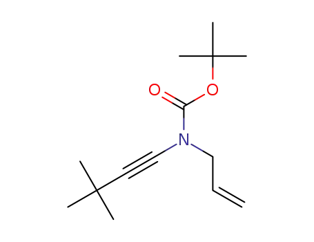 N-allyl-N-tert-butoxycarbonyl-3,3-dimethylbut-1-yn-1-ylamine