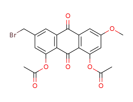 1,8-Diacetoxy-3-brommethyl-6-methoxyanthrachinon