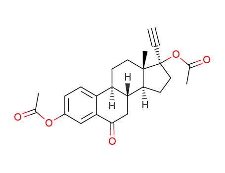 3,17β-diacetoxy-17α-ethinylestra-1,3,5(10)-trien-6-one