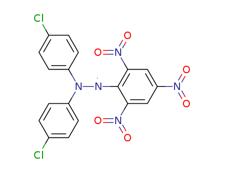 Hydrazinyl,2,2-bis(4-chlorophenyl)-1-(2,4,6-trinitrophenyl)- cas  4485-81-8