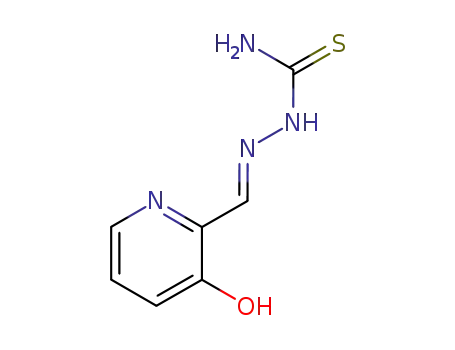 Molecular Structure of 3814-79-7 (3-Hydroxy-2-formylpyridine thiosemicarbazone)