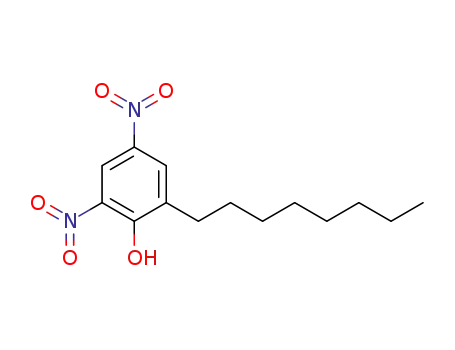 Molecular Structure of 4467-92-9 (2,4-dinitro-6-octylphenol)