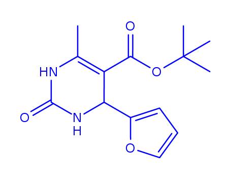 5-Pyrimidinecarboxylicacid,4-(2-furanyl)-1,2,3,4-tetrahydro-6-methyl-2-oxo-,1,1-dimethylethylester(9CI)