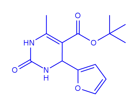 5-Pyrimidinecarboxylicacid,4-(2-furanyl)-1,2,3,4-tetrahydro-6-methyl-2-oxo-,1,1-dimethylethylester(9CI)
